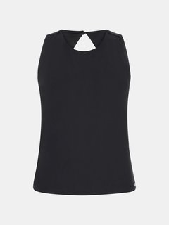 Mora Cut Out Back top Černá barva Ženy