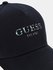 Luxusní Guess Logo Print kšiltovka, Modrá barva, ONE