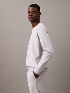 Modern Terry mikina Šedá barva Muži