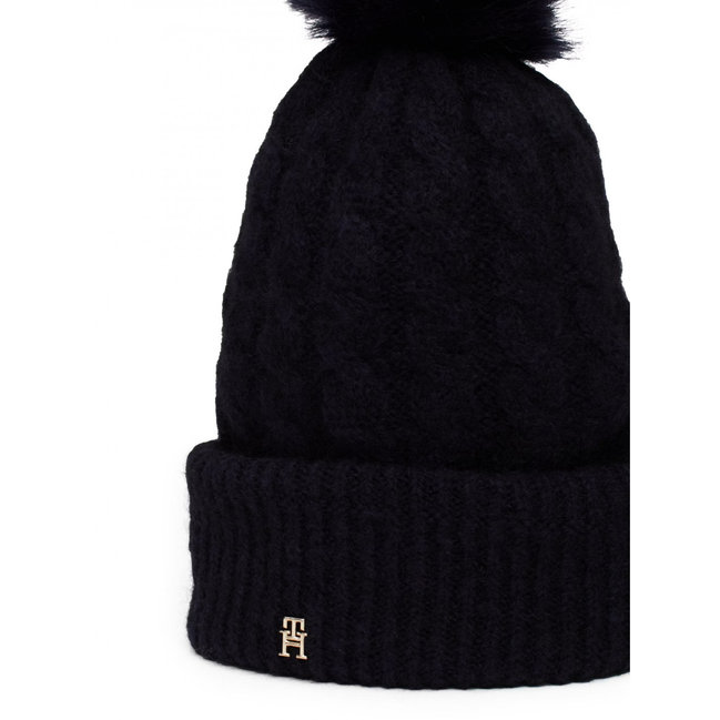 Luxusní TH Timeless čepice, Modrá barva, OS