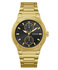 GUESS – Jet hodinky, Černá, Zlatá barva