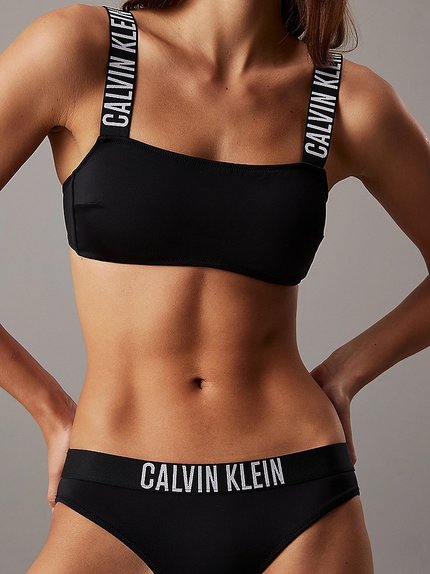 Módní Intense Power plavky - Spodní díl, Černá barva, 2025