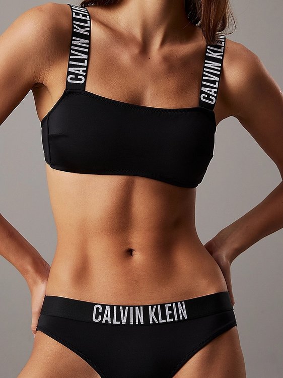 Módní Intense Power plavky - Spodní díl, Černá barva, 2025