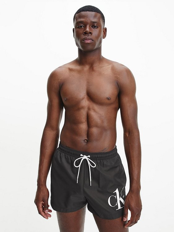KM0KM00707-BEH plavky SHORT DRAWSTRING – Calvin Klein Swimwear Muži