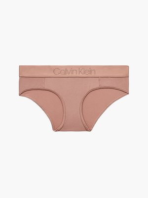 Calvin Klein Underwear – Tonal Logo Hipstery, Béžová barva
