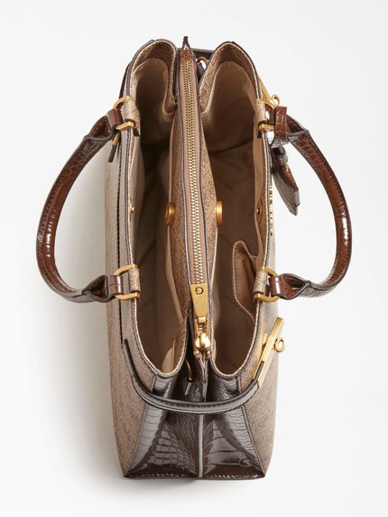 Módní Zadie kabelka, Hnědá barva, 2022