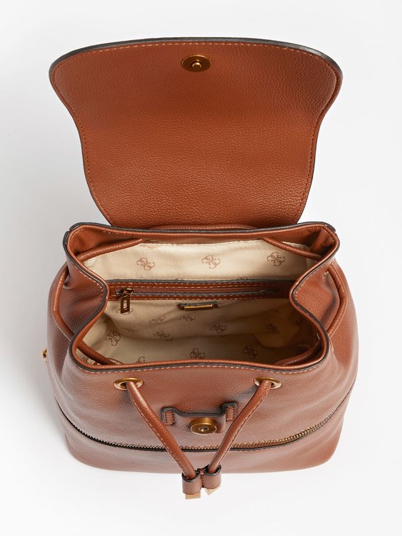 Luxusní Helaina hobo batoh, Hnědá barva, T/U/1