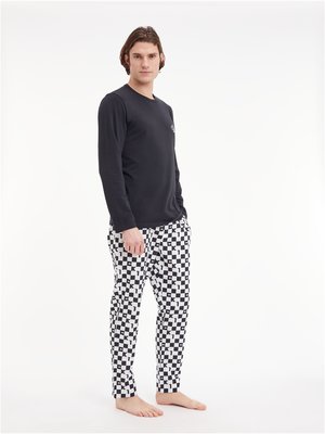 Calvin Klein Underwear – 000NM2019E-6OE pj triko L/S a kalhoty