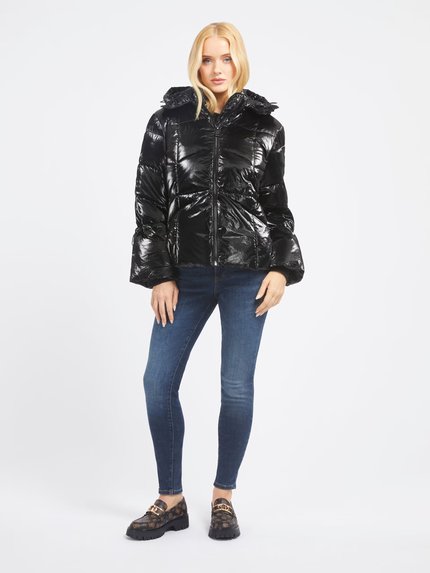 Módní Paloma bunda, Černá barva, 2023