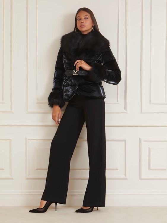 Luxusní Nausicaa bunda, Černá barva, 38, 40, 42, 44, 46