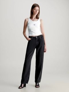 Luxusní Woven Label top, Bílá barva, XS, S, M, L