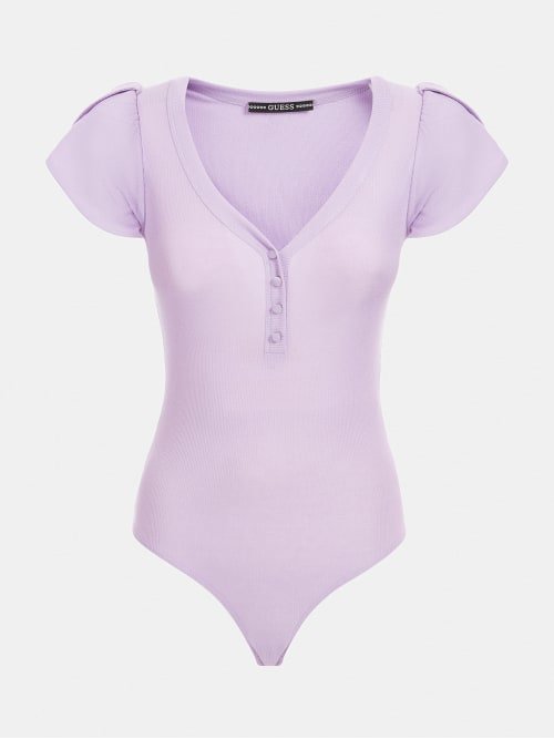 Luxusní Body, Fialová barva, XS, S, M, L