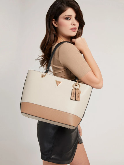 Luxusní Noelle kabelka, Béžová barva