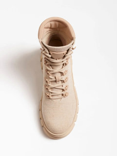 Guess, Béžová barva Hearly combat boots