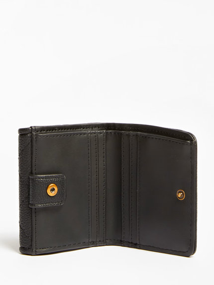 Módní Abey peněženka, Černá barva, 2022