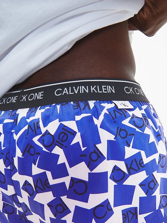 CK One trenky 3ks Bílá, Černá, Modrá barva Muži