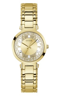 Guess – Crystal Clear hodinky, Zlatá barva