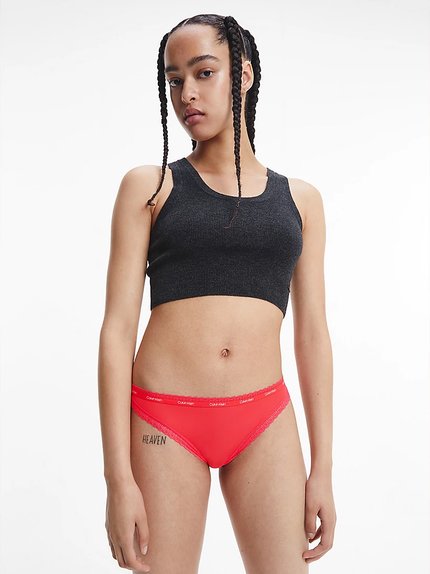 Módní Bottom's Up Refresh bikiny, Červená, Oranžová barva, 2022