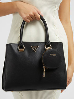 Luxusní Alexie kabelka, Černá barva, T/U