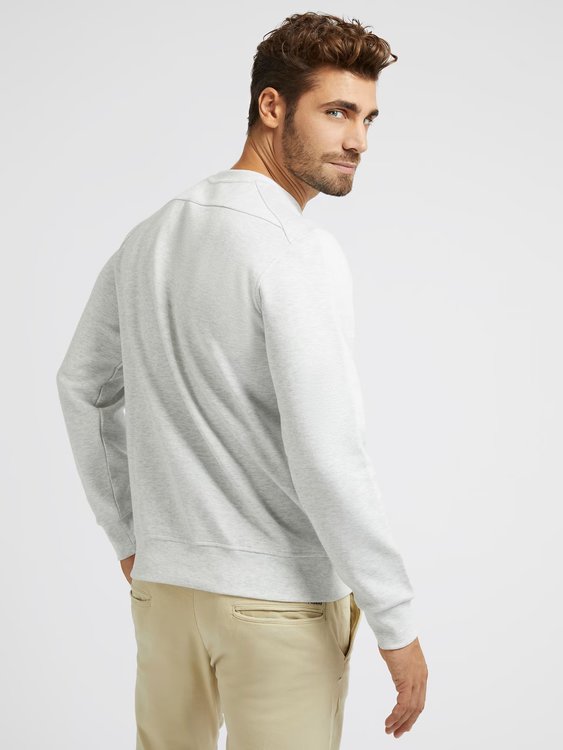 Vil mikina – GUESS, Šedá barva Muži