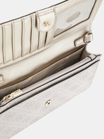 Módní Noelle crossbody, Bílá barva, 2023