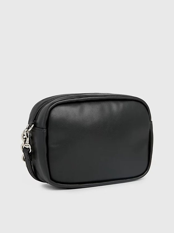 Módní Micro Mono Chain crossbody, Černá barva, 2024