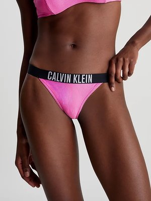 Intense Power Rib plavky – Calvin Klein Swimwear, Růžová barva Ženy
