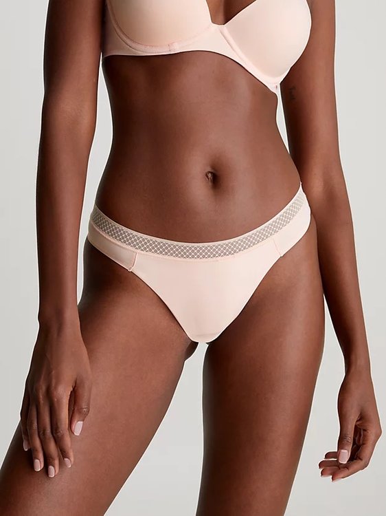 Sed Comfort Light tanga – Calvin Klein Underwear, Růžová barva Ženy