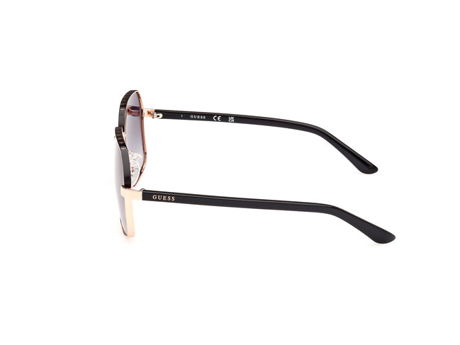 Sluneční brýle – GUESS, Černá, Zlatá barva Ženy