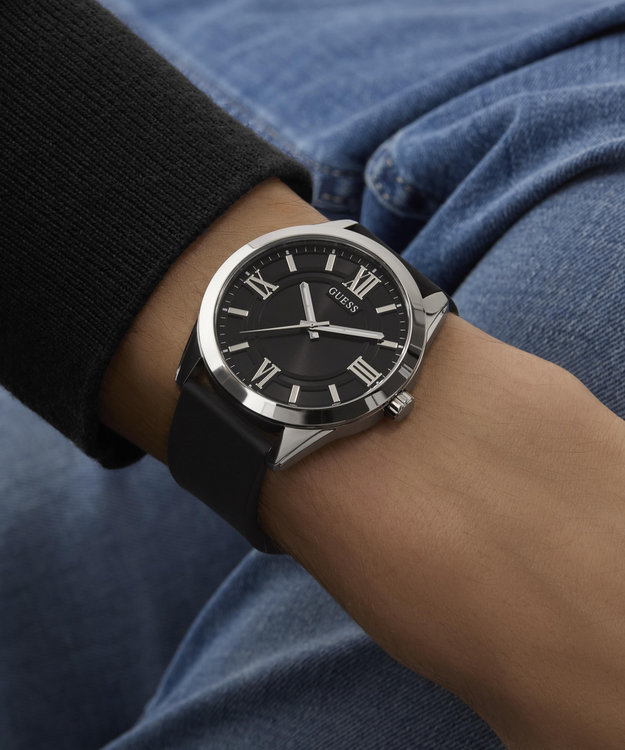 Černá, Stříbrná barva, Elliot hodinky