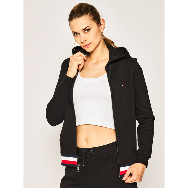 Tommy Hilfiger – TH Mikina, Černá barva