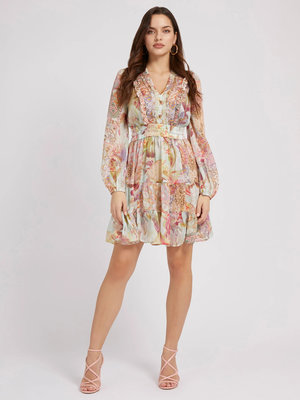 Luxusní Primrose šaty, Multi barva, XS, S, M