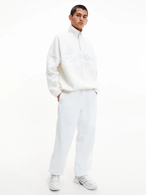 Bold Logo mikina – Calvin Klein Jeans, Bílá barva Muži