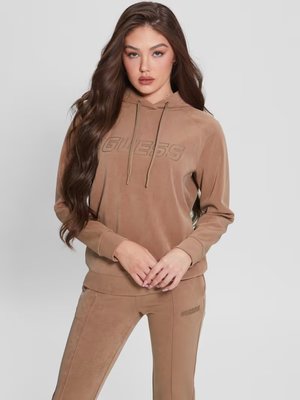 GUESS – Euphemia mikina, Hnědá barva
