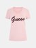 Luxusní Guess Shiny triko, Růžová barva, XS, S, M, L