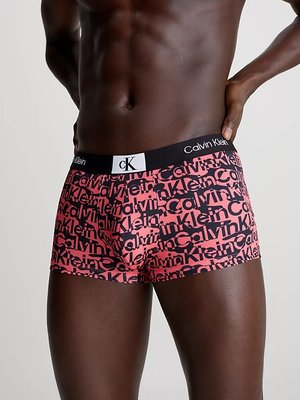 CK 96 Micro boxery – Calvin Klein Underwear, Černá, Červená barva Muži