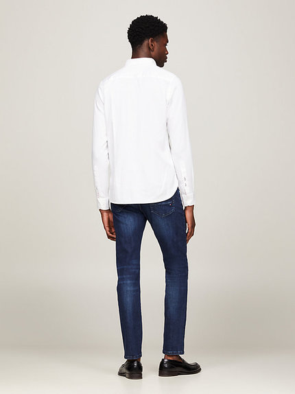 Módní Core Flex Dobby triko, Bílá barva, 2024