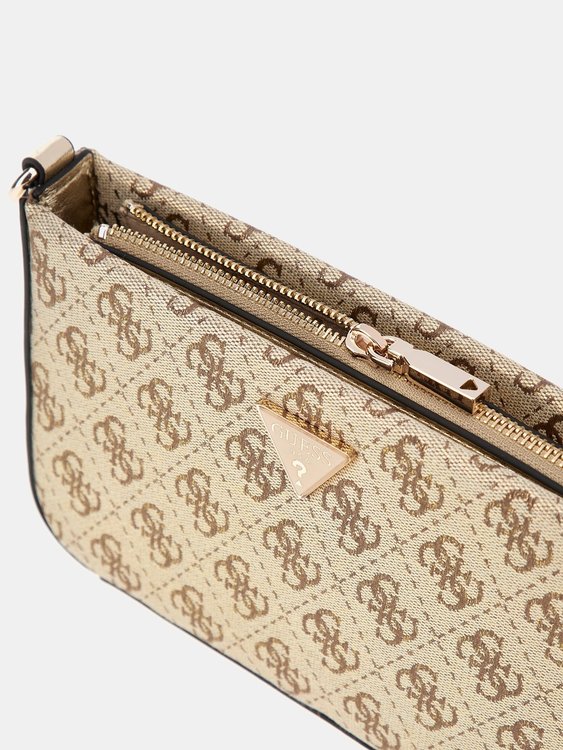 Módní Twiller Mini Top Zip kabelka, Zlatá barva, 2024