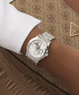 GUESS – Annette hodinky, Stříbrná barva 1