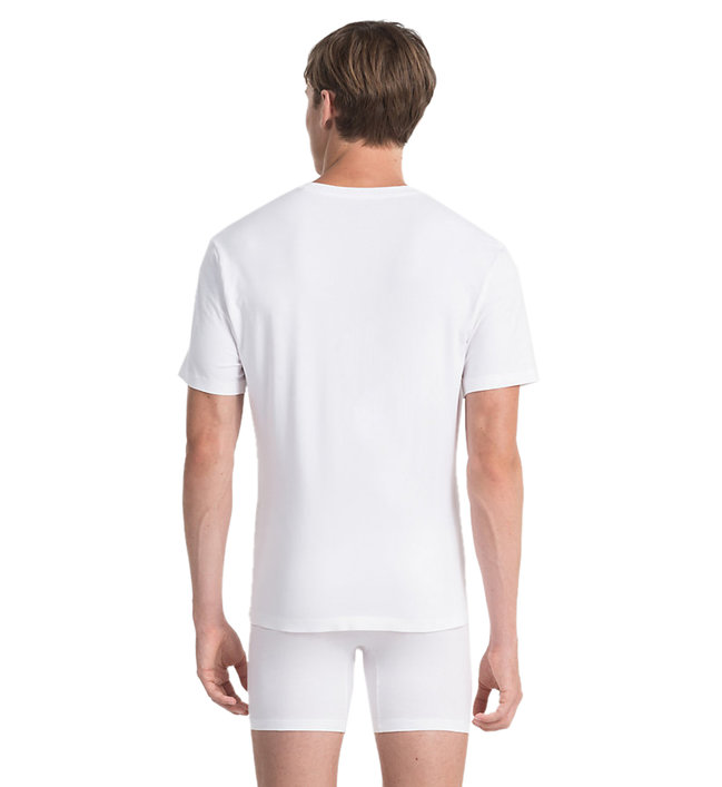 Triko – Calvin Klein Underwear, Bílá barva Muži, Muži