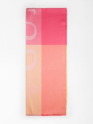 Guess – Lehká šála, Oranžová, Růžová barva