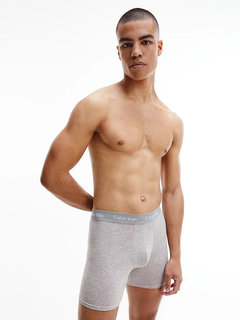 Červená, Modrá, Šedá barva, Briefs boxerky 3ks