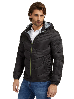 Guess – Puffa bunda, Černá barva