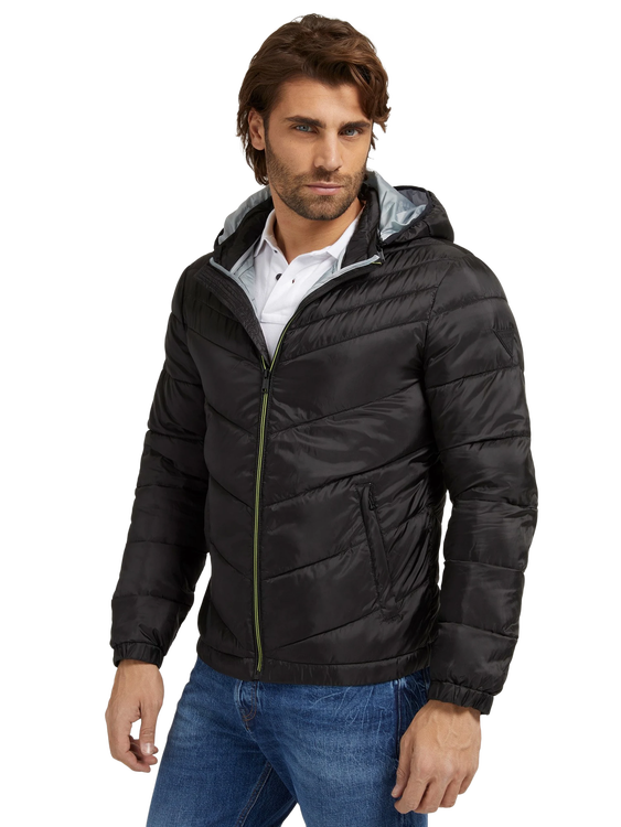 Guess – Puffa bunda, Černá barva