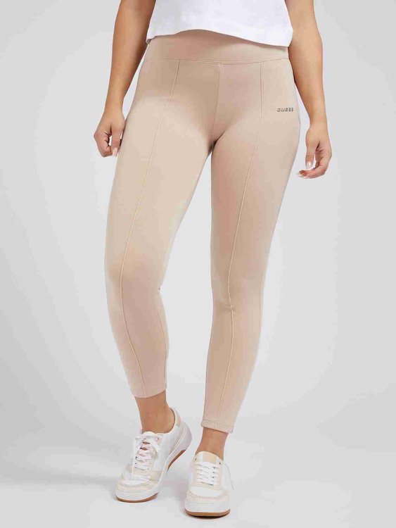 Guess – Christi legíny, Béžová, Krémová barva 1