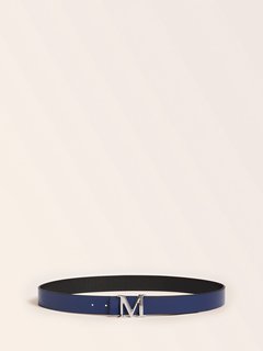 Elegant pásek Černá, Modrá barva Muži