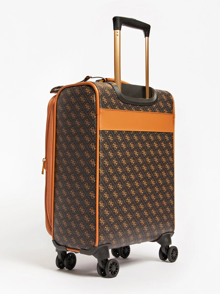Módní Kasinta cestovní kufr, Hnědá barva, 2022