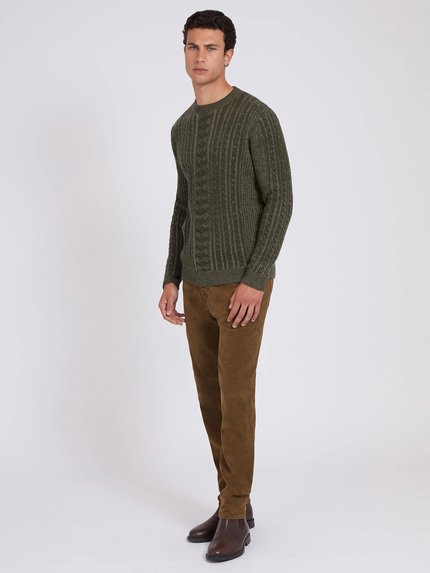 Módní Phil svetr, Zelená barva, 2022