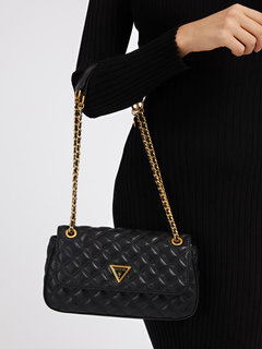 Luxusní Giully crossbody, Černá barva, T/U