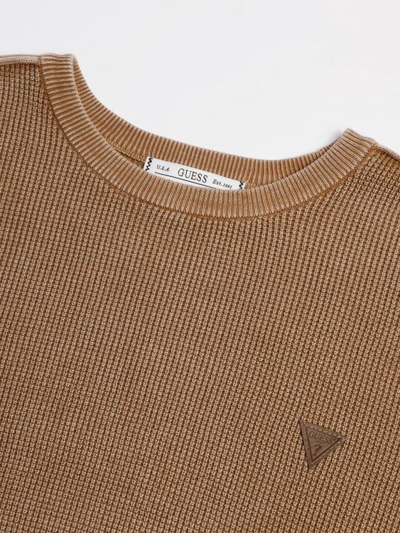 Luxusní Yann svetr, Hnědá barva, M, L